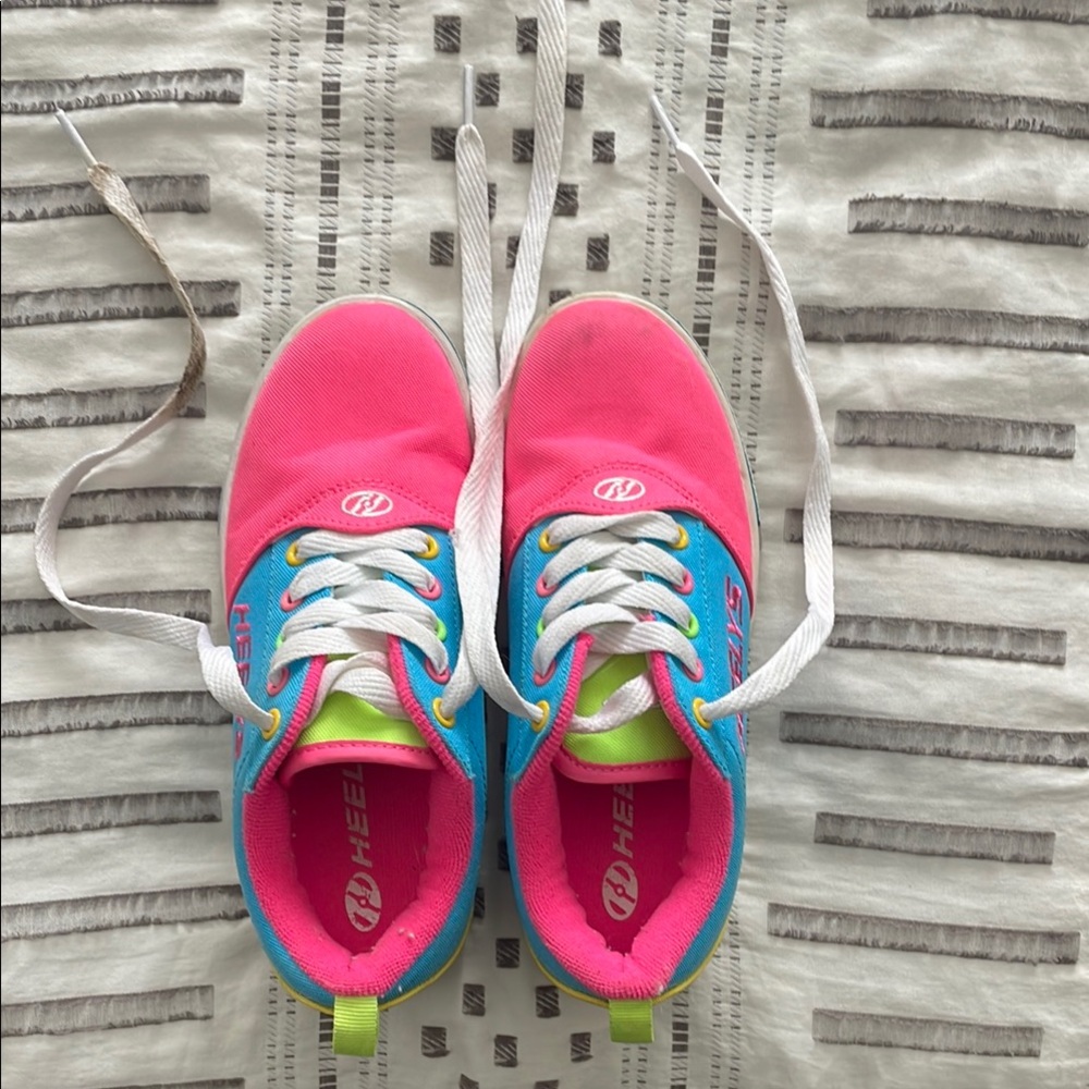 Heelys Pink and Blue Skate Shoes